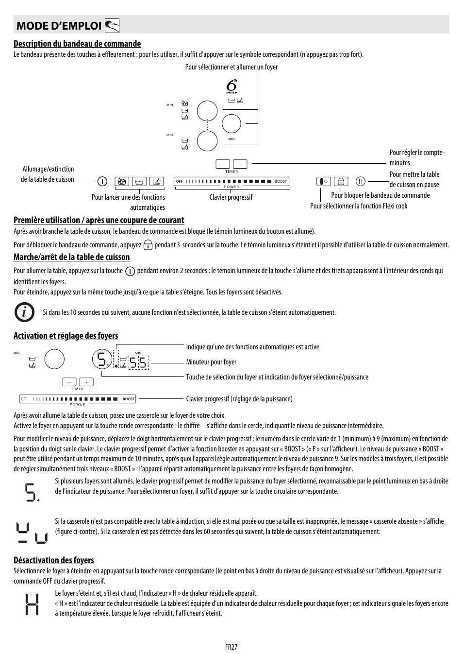 Mode d’emploi | Whirlpool ACM 849-01-BA User Manual | Page 27 / 188