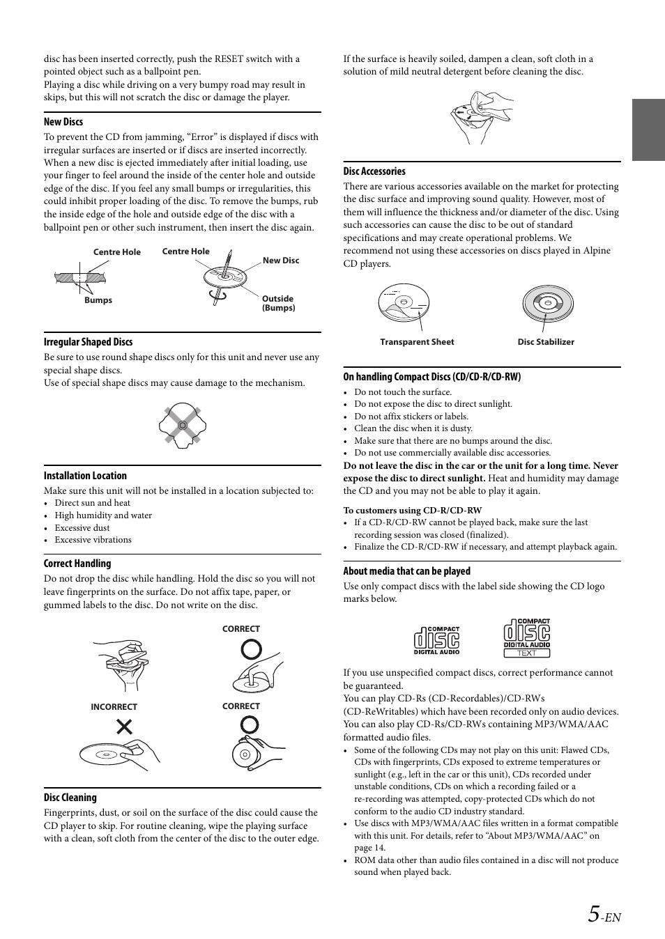 Alpine 68-14470Z51-A User Manual | Page 7 / 56