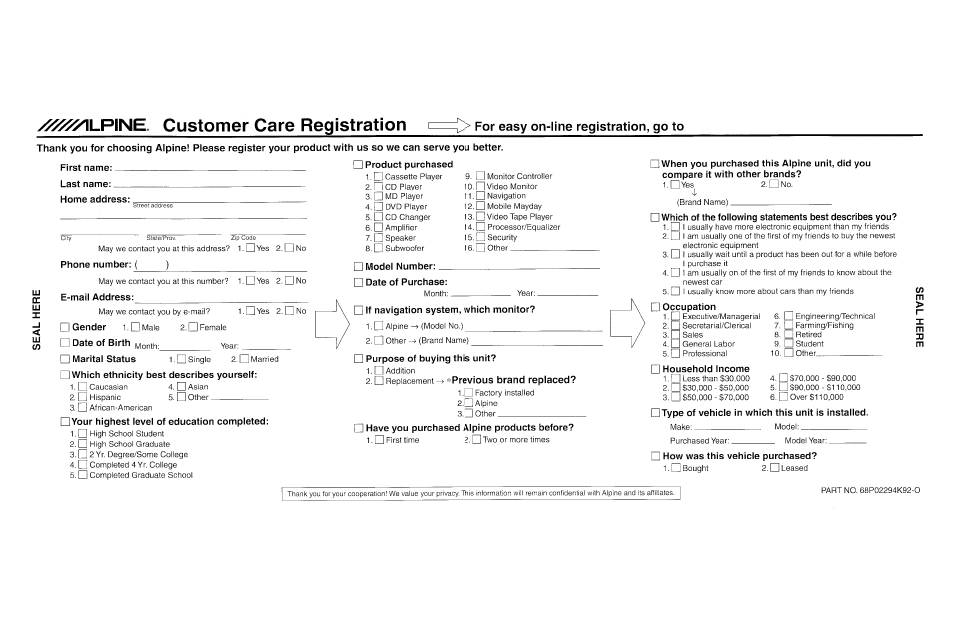 Alpine CDM-9823 User Manual | Page 22 / 22