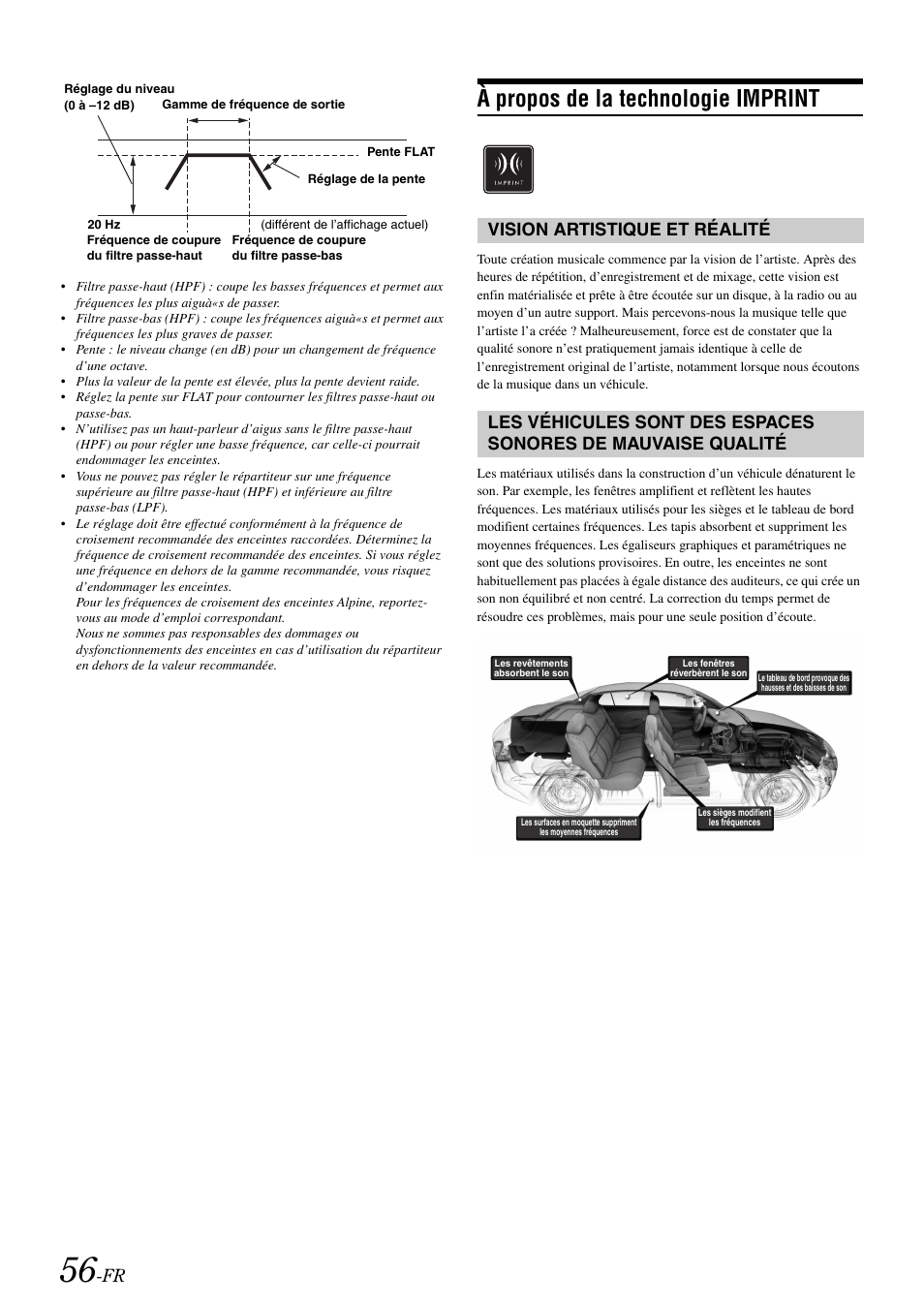 À propos de la technologie imprint, Vision artistique et réalité | Alpine IVA-W505 User Manual | Page 153 / 284