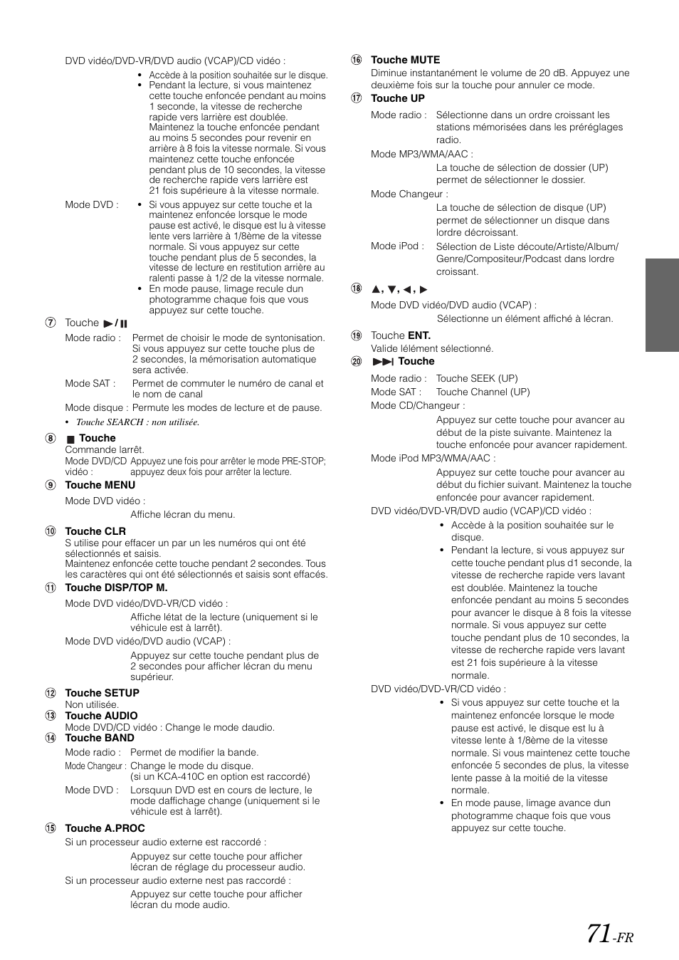 Alpine IVA-W505 User Manual | Page 168 / 284