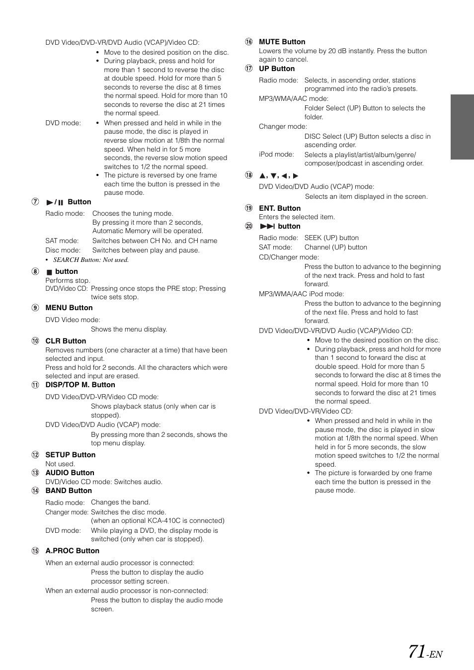 Alpine IVA-W505 User Manual | Page 73 / 284