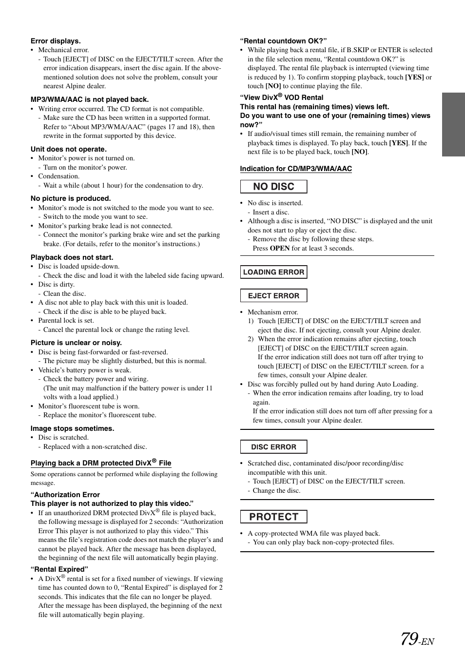 Alpine IVA-W505 User Manual | Page 81 / 284