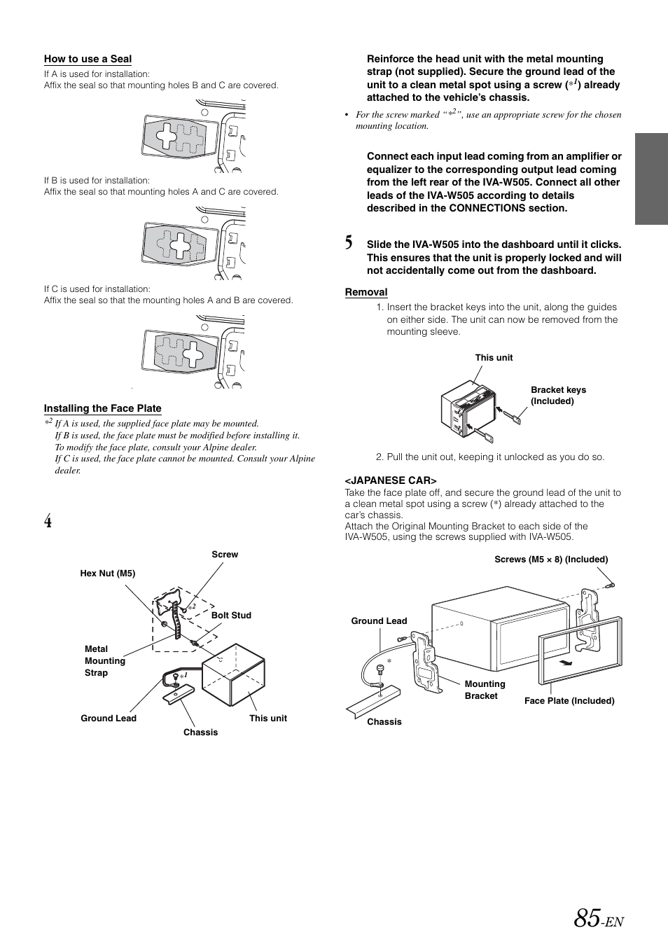 Alpine IVA-W505 User Manual | Page 87 / 284