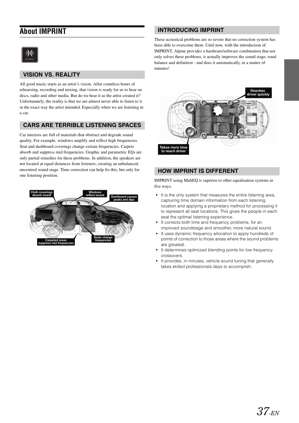 About imprint | Alpine IDA-X300 User Manual | Page 39 / 146