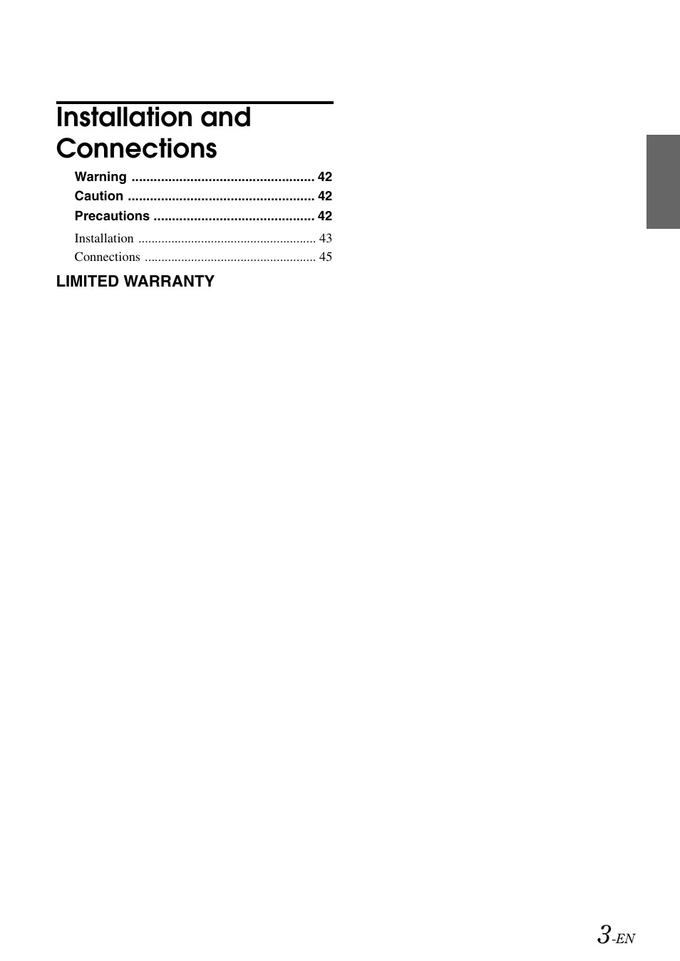 Installation and connections, English | Alpine IDA-X300 User Manual | Page 5 / 146