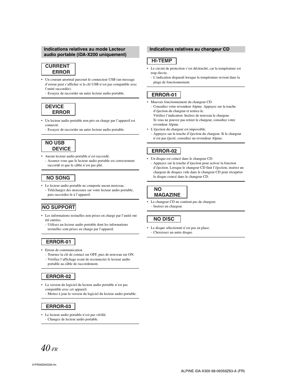 Alpine IDA-X300 User Manual | Page 91 / 146