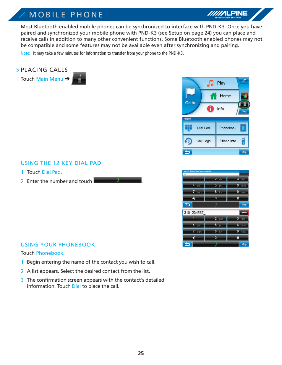 Alpine PND-K3-MSN User Manual | Page 25 / 40