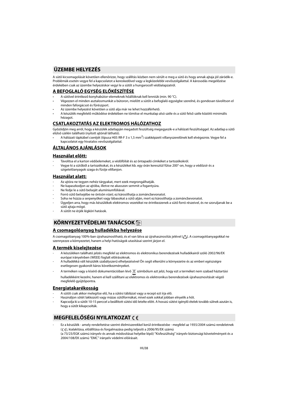 Whirlpool AKP 461 WH User Manual | Page 40 / 78