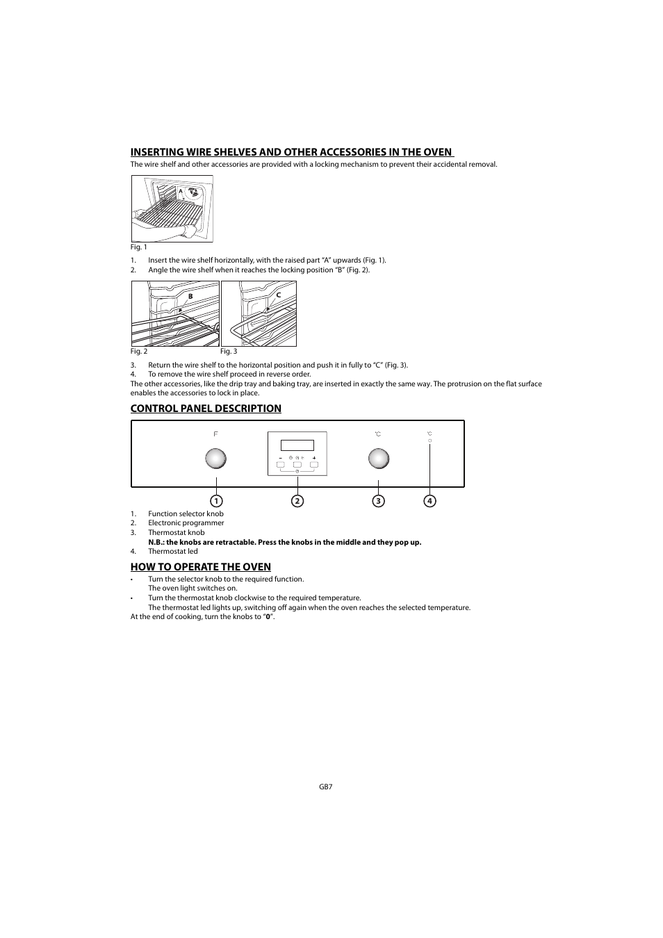 Control panel description, How to operate the oven | Whirlpool AKP 461 WH User Manual | Page 9 / 78