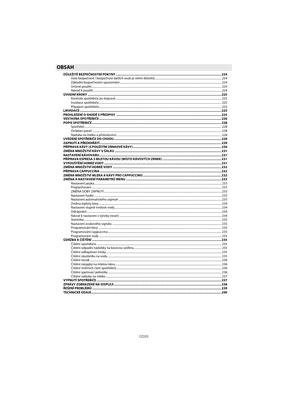 Whirlpool ACE 102 IX User Manual | Page 225 / 298
