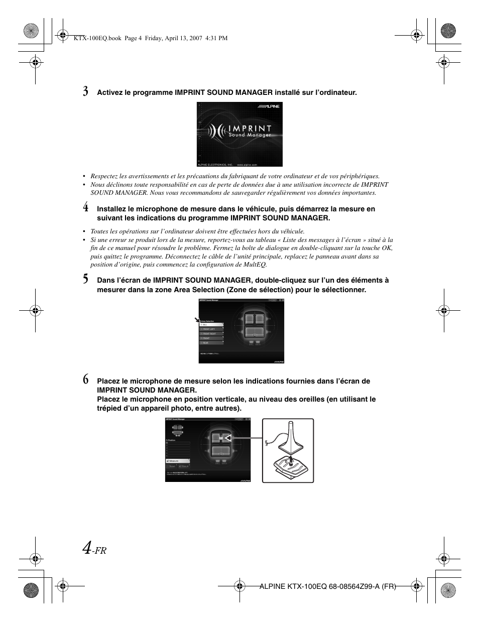 Alpine KTX-100EQ User Manual | Page 22 / 60
