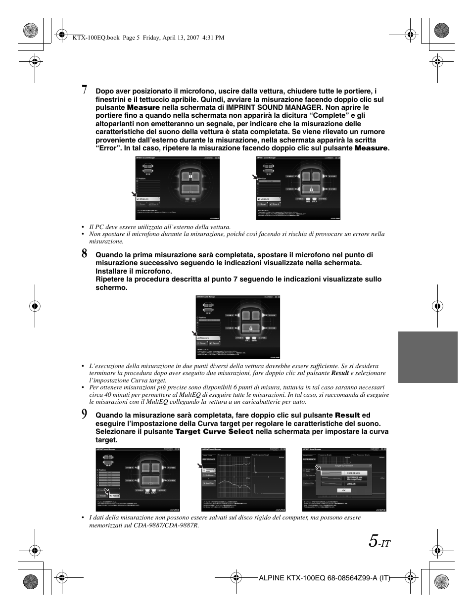 Alpine KTX-100EQ User Manual | Page 39 / 60