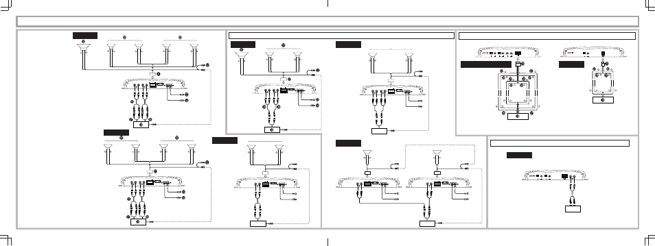 Dc-dc 4 channel power amplifier mrp-f256 | Alpine MRP-T306 User Manual | Page 4 / 4