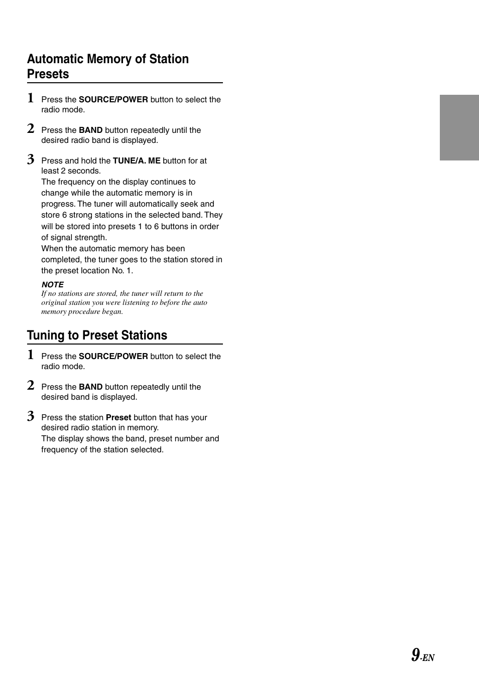 Alpine cdm-9803 User Manual | Page 11 / 23