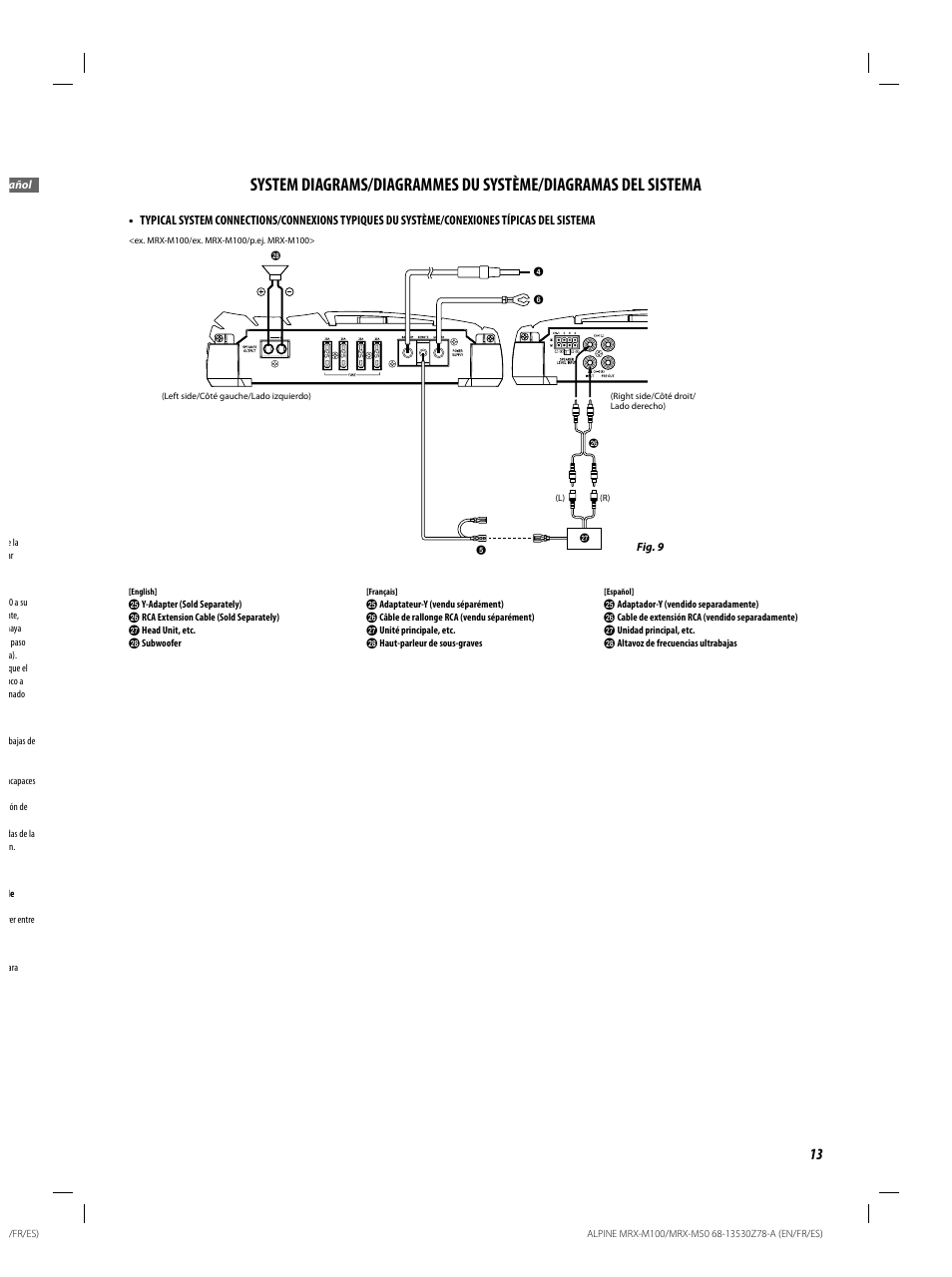 Alpine MRX-M100 User Manual | Page 13 / 20