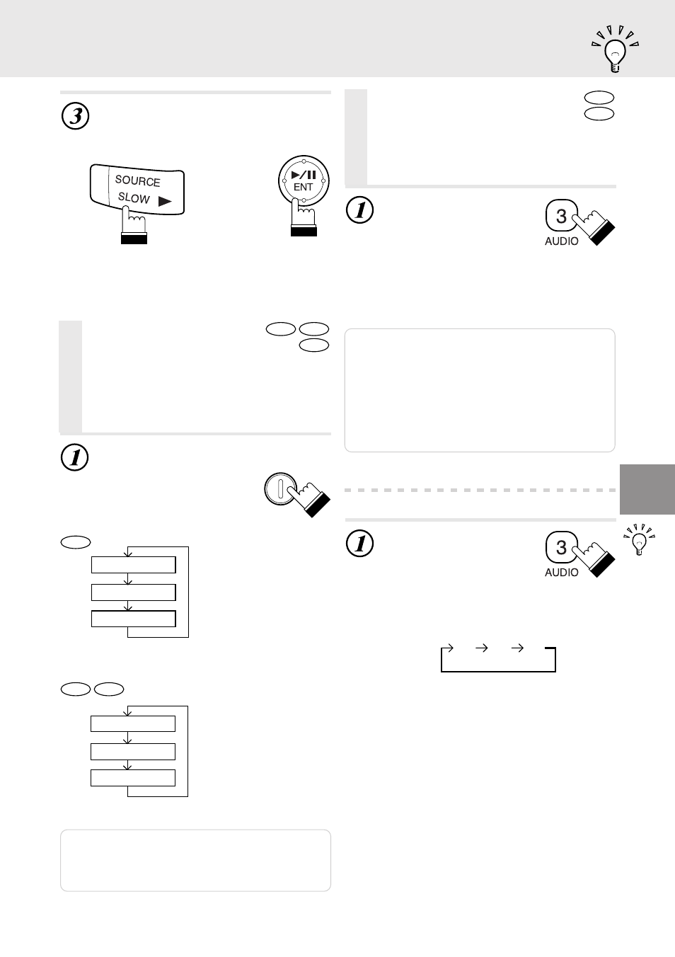 Chapter/track/ title repeat playback, Switching the audio language | Alpine DVA-5205 User Manual | Page 19 / 72