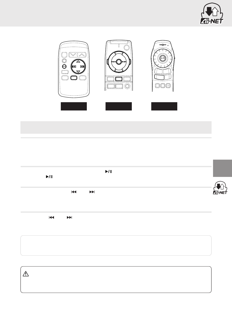 Operating from the head unit’s remote control unit, Operating dvds, video cds and cds | Alpine DVA-5205 User Manual | Page 59 / 72