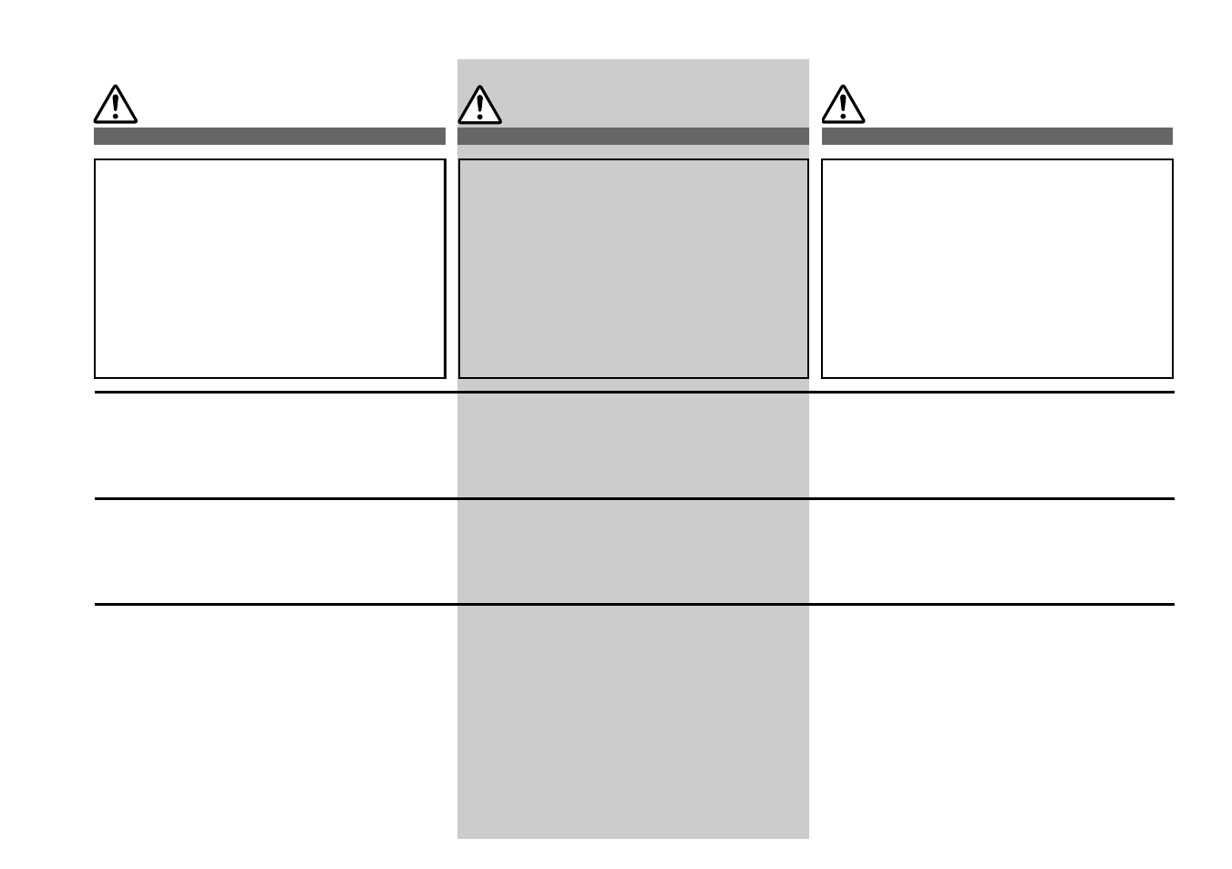 Warning avertissement advertencia | Alpine CDA-7844 User Manual | Page 3 / 84