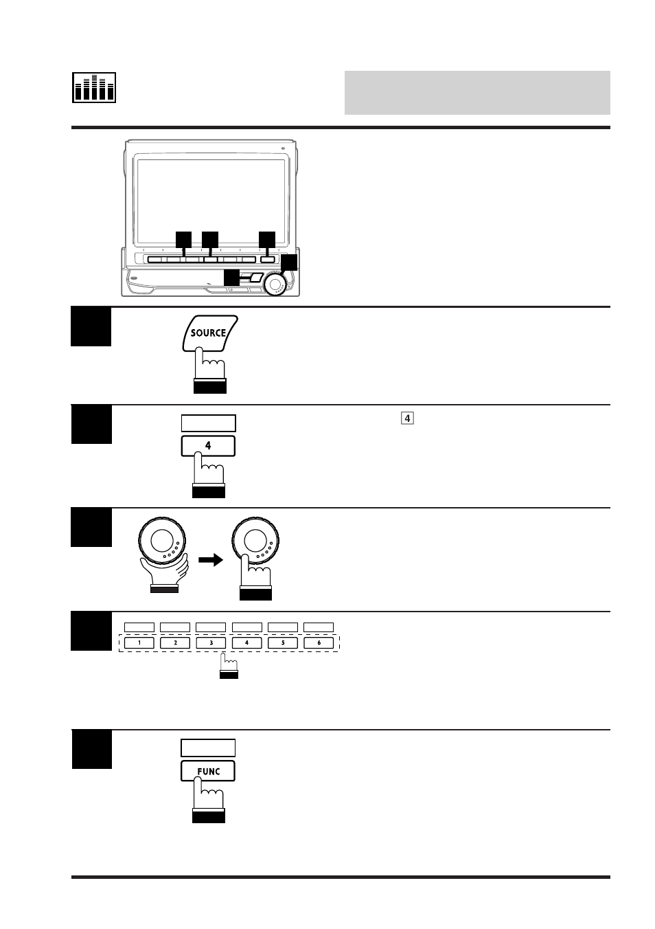 Audio processor operation (optional), Selecting factory sur- round mode presets | Alpine 68P21523Y62-B User Manual | Page 102 / 239