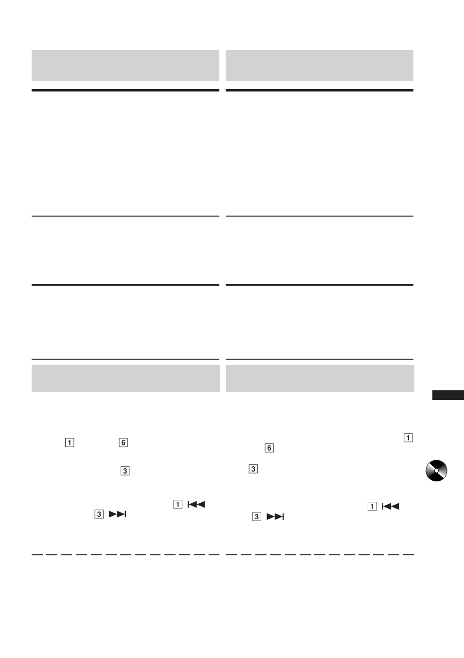 Contrôle du changeur cd, Control del cambiador de cd | Alpine 68P21523Y62-B User Manual | Page 61 / 239