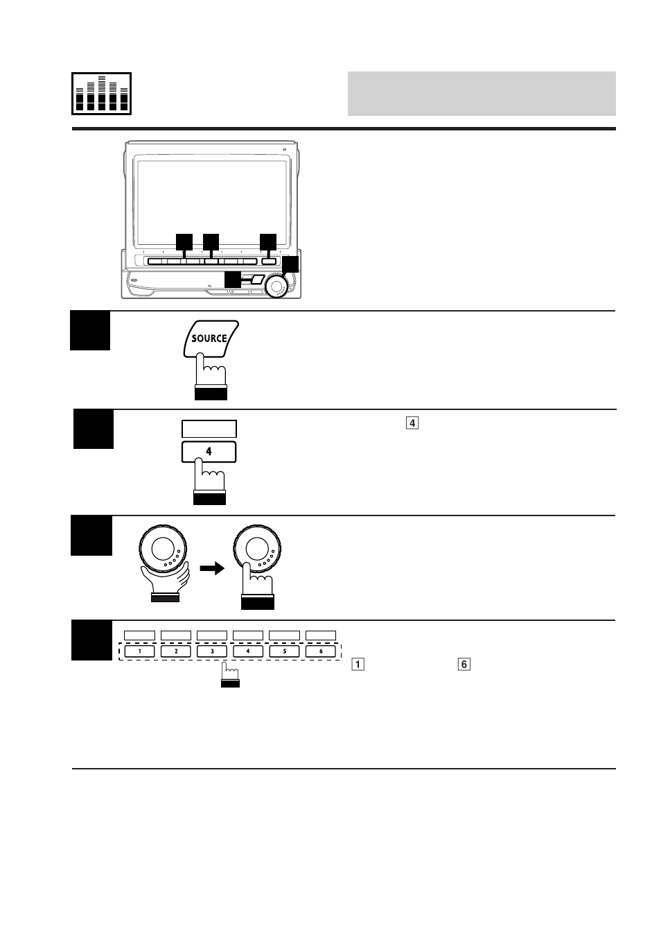 Audio processor operation (optional), Selecting factory (maker's) equalization presets | Alpine 68P21523Y62-B User Manual | Page 96 / 239