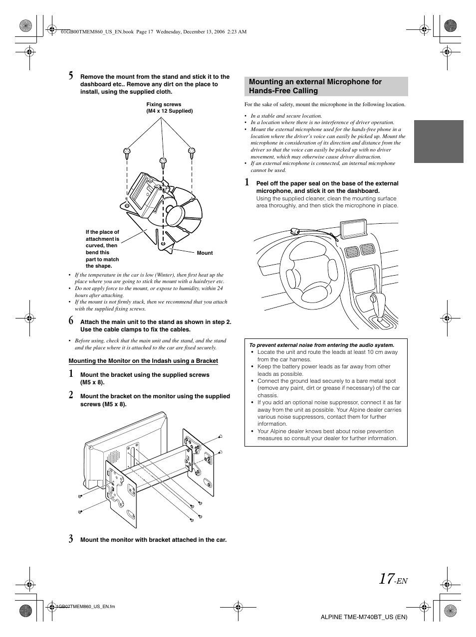 Alpine TME-M740BT User Manual | Page 19 / 64