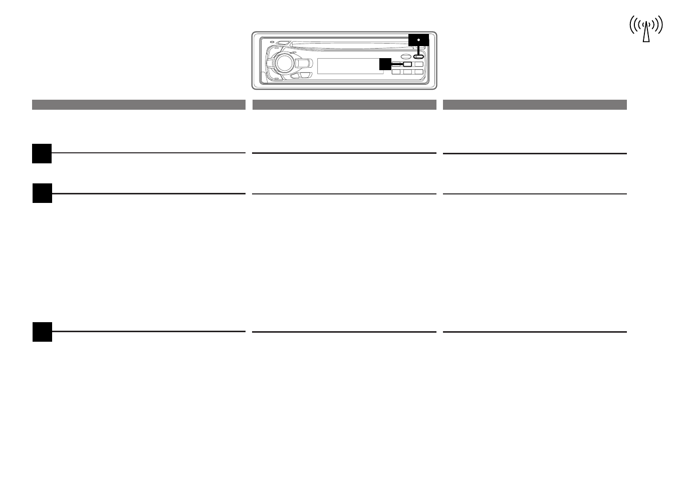 Commutation mono/ stéréo | Alpine FM/AM COMPACT DISC RECEIVER CDA-7839 User Manual | Page 31 / 72