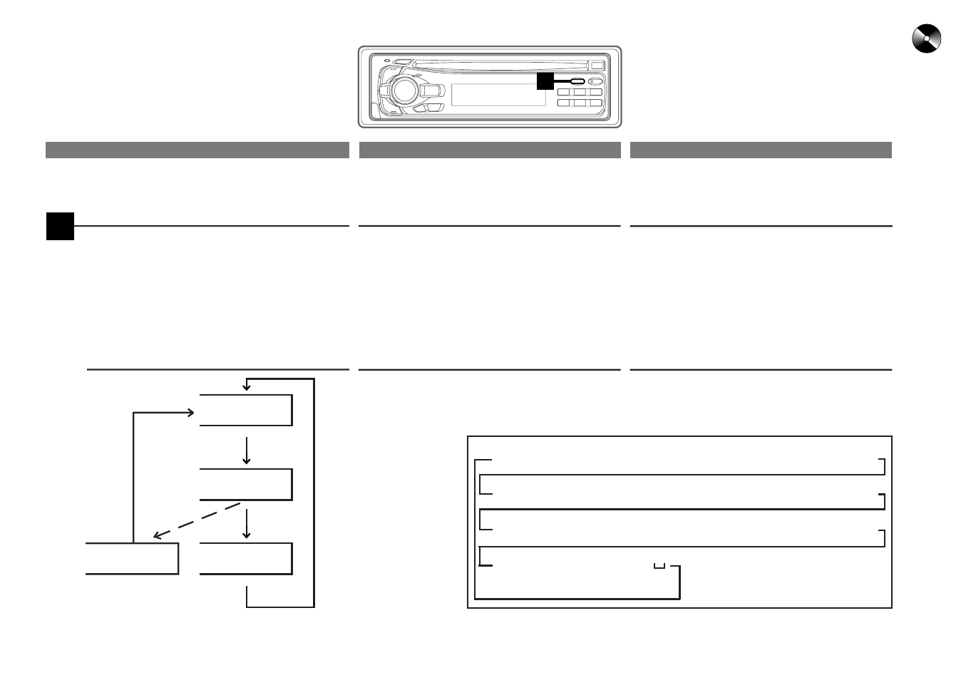 Alpine FM/AM COMPACT DISC RECEIVER CDA-7839 User Manual | Page 43 / 72
