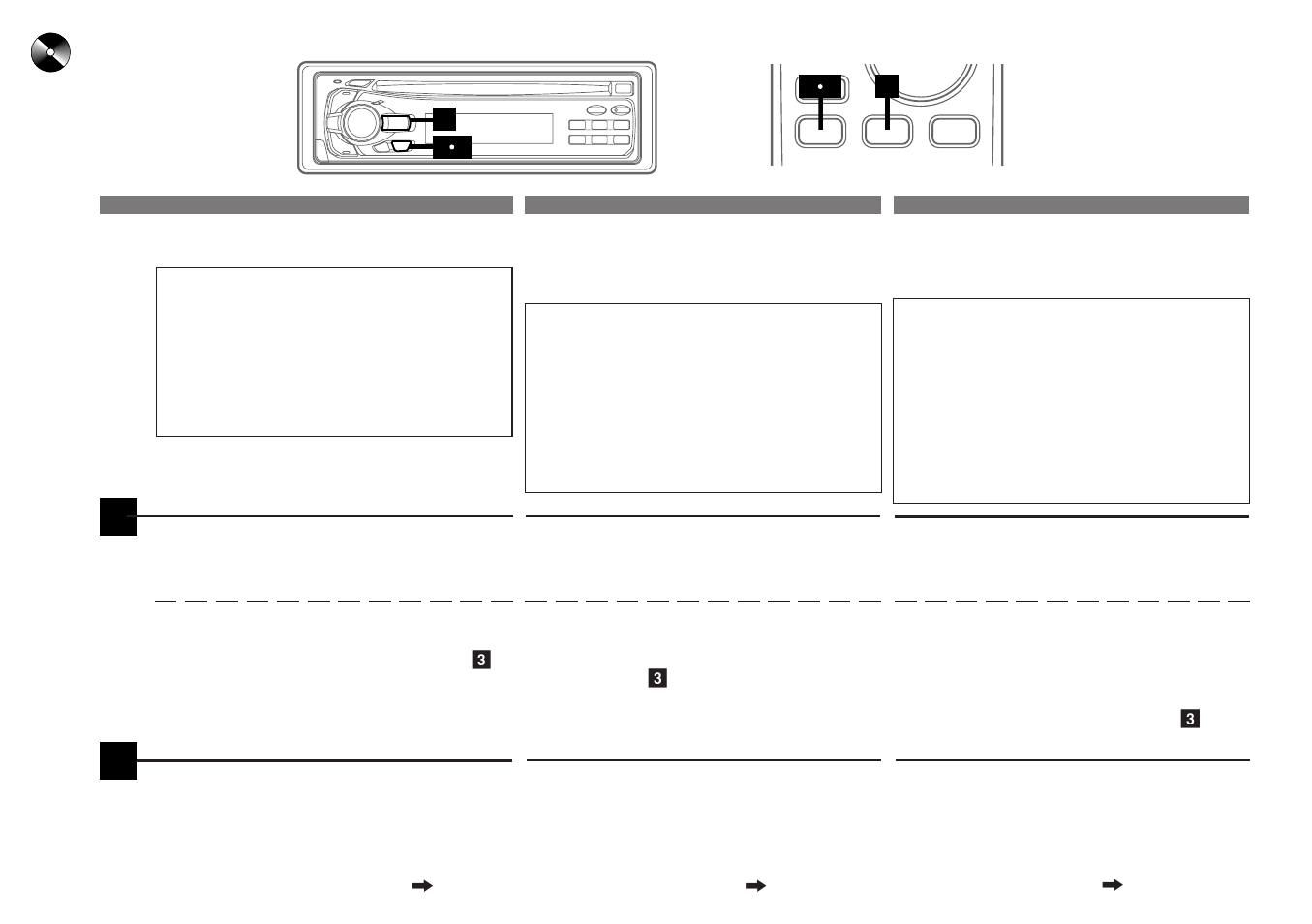 Multi-changer selection, Selección de cambiador múltiple, Sélection du multi- changeur | Alpine FM/AM COMPACT DISC RECEIVER CDA-7839 User Manual | Page 50 / 72