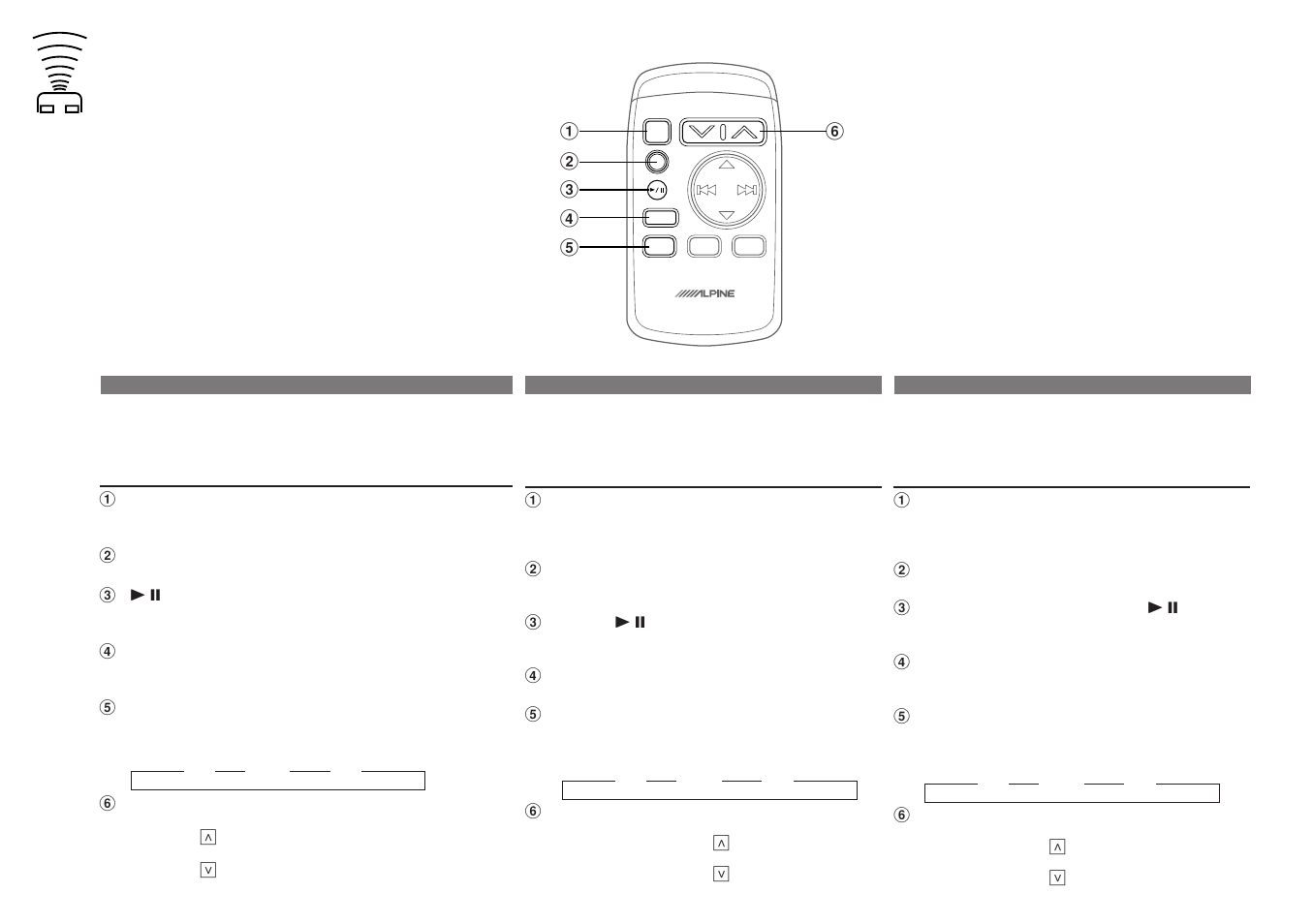 Alpine FM/AM COMPACT DISC RECEIVER CDA-7839 User Manual | Page 52 / 72