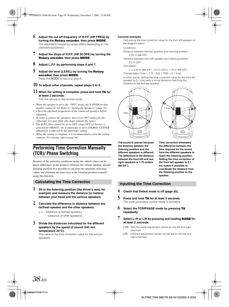Alpine DVA-9861Ri User Manual | Page 39 / 76