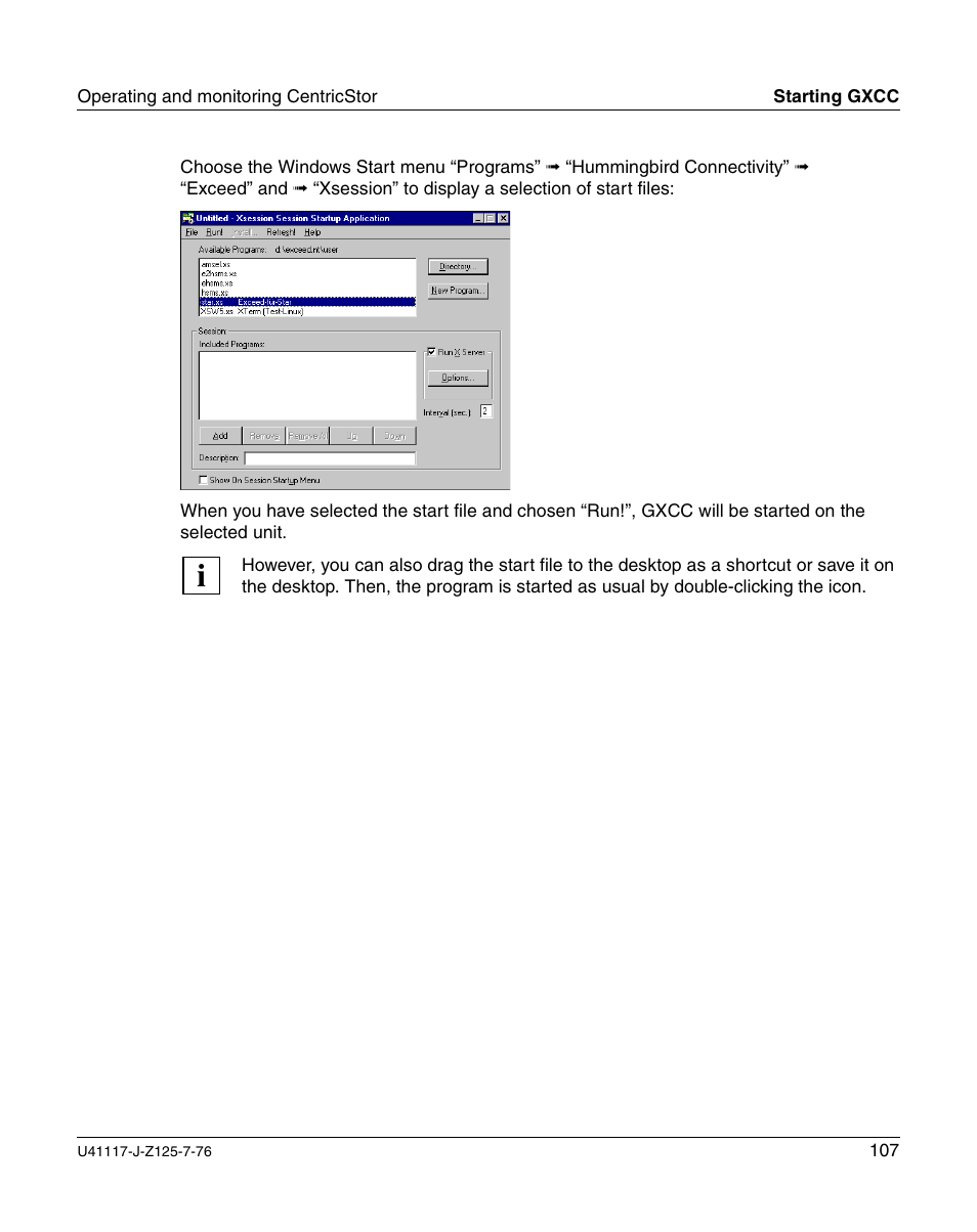 FUJITSU CentricStor V3.1D User Manual | Page 107 / 640
