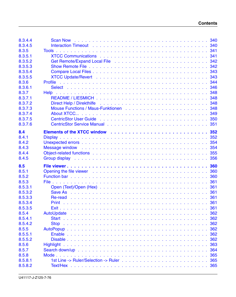 FUJITSU CentricStor V3.1D User Manual | Page 11 / 640