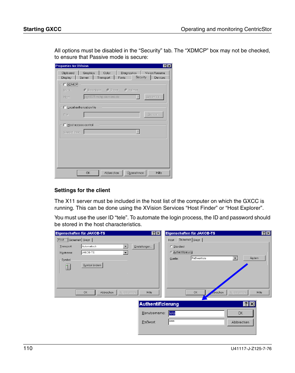 FUJITSU CentricStor V3.1D User Manual | Page 110 / 640