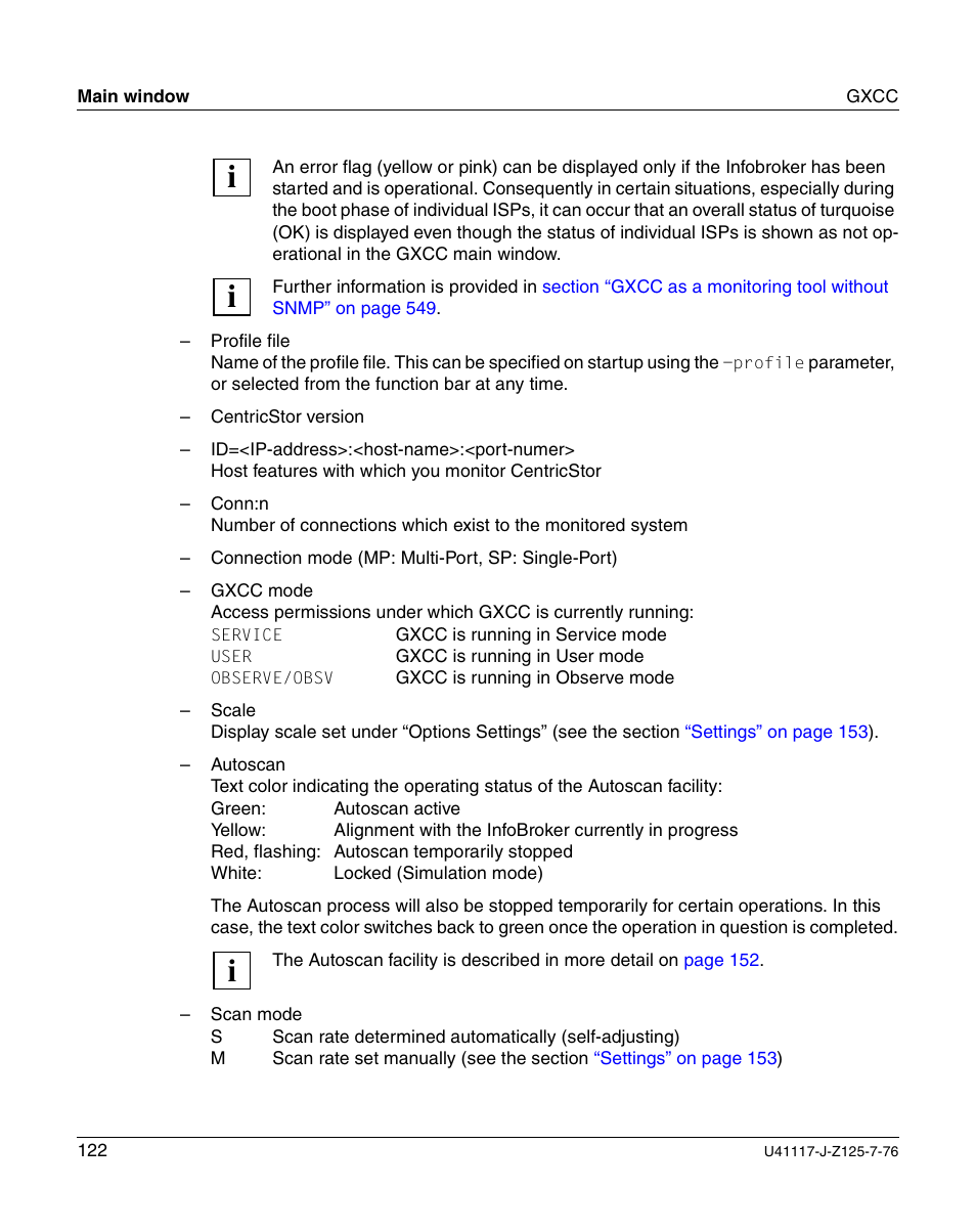 FUJITSU CentricStor V3.1D User Manual | Page 122 / 640