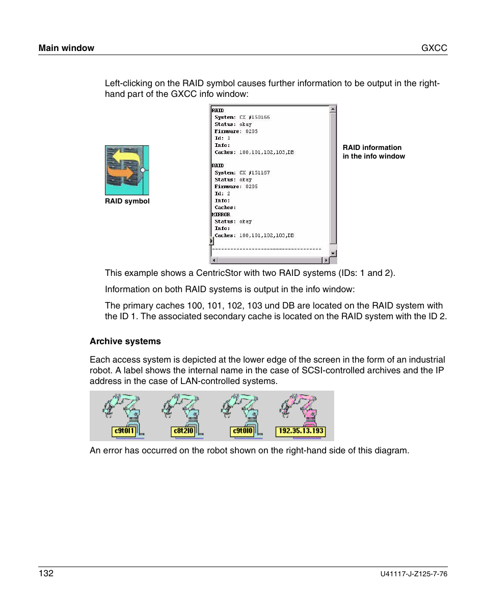 FUJITSU CentricStor V3.1D User Manual | Page 132 / 640