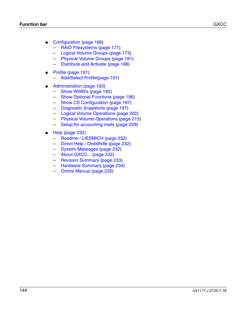 FUJITSU CentricStor V3.1D User Manual | Page 144 / 640