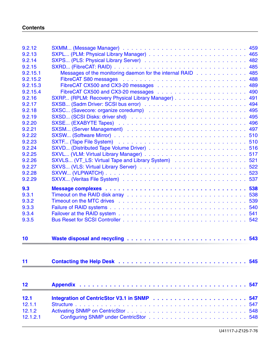 FUJITSU CentricStor V3.1D User Manual | Page 16 / 640