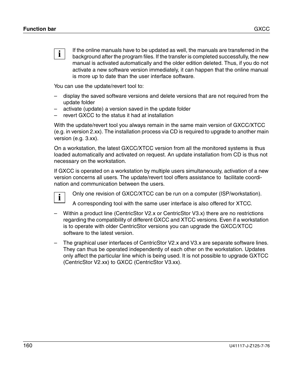 FUJITSU CentricStor V3.1D User Manual | Page 160 / 640