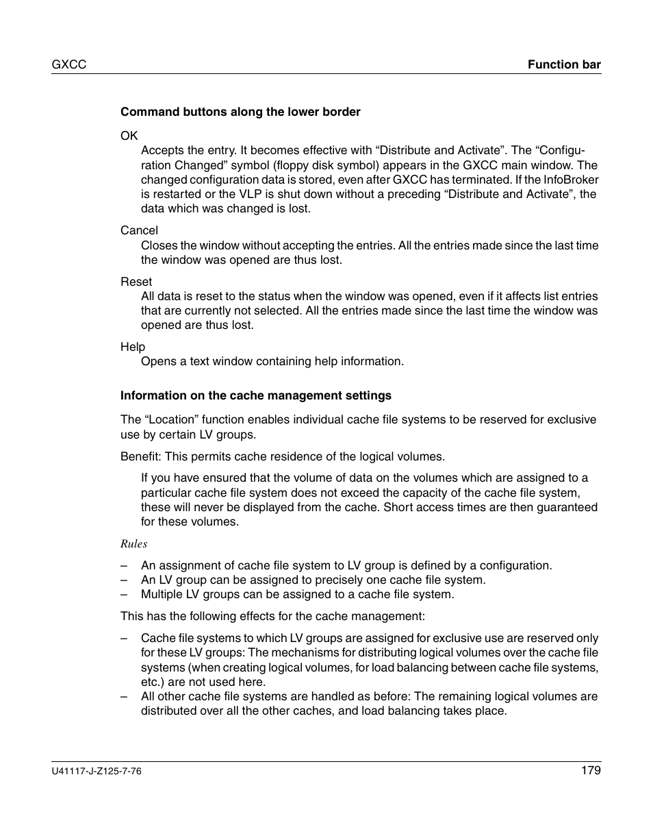 FUJITSU CentricStor V3.1D User Manual | Page 179 / 640