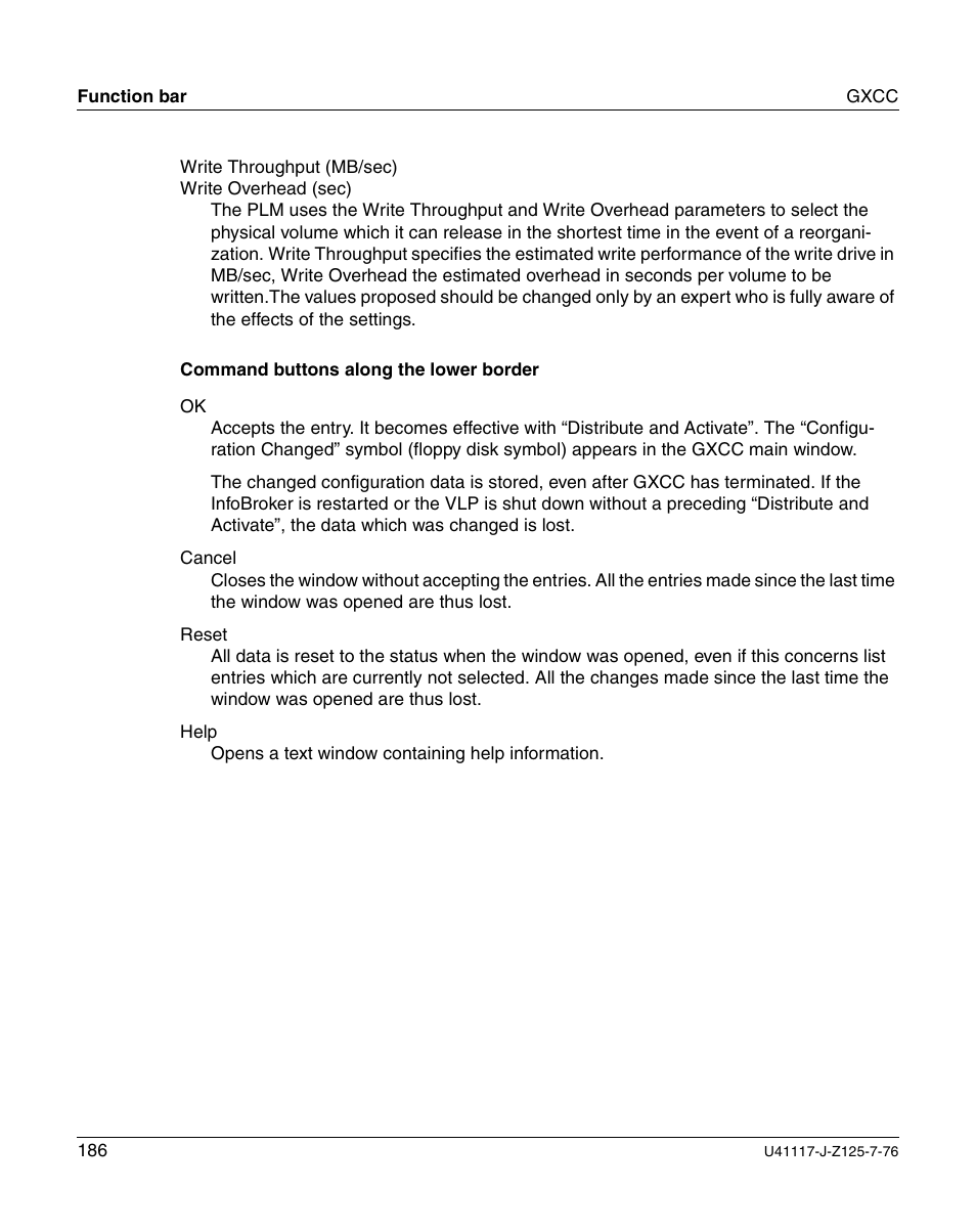 FUJITSU CentricStor V3.1D User Manual | Page 186 / 640