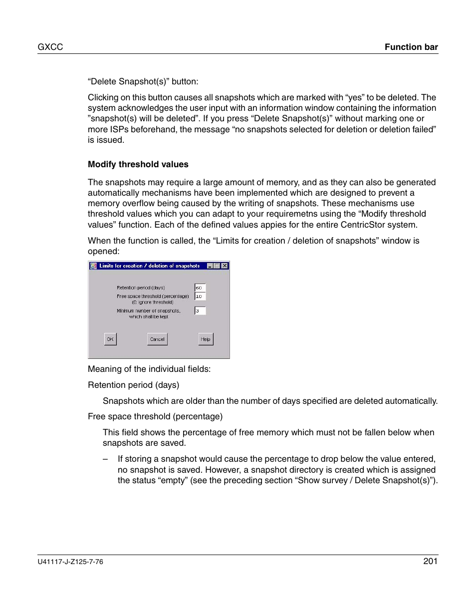 FUJITSU CentricStor V3.1D User Manual | Page 201 / 640