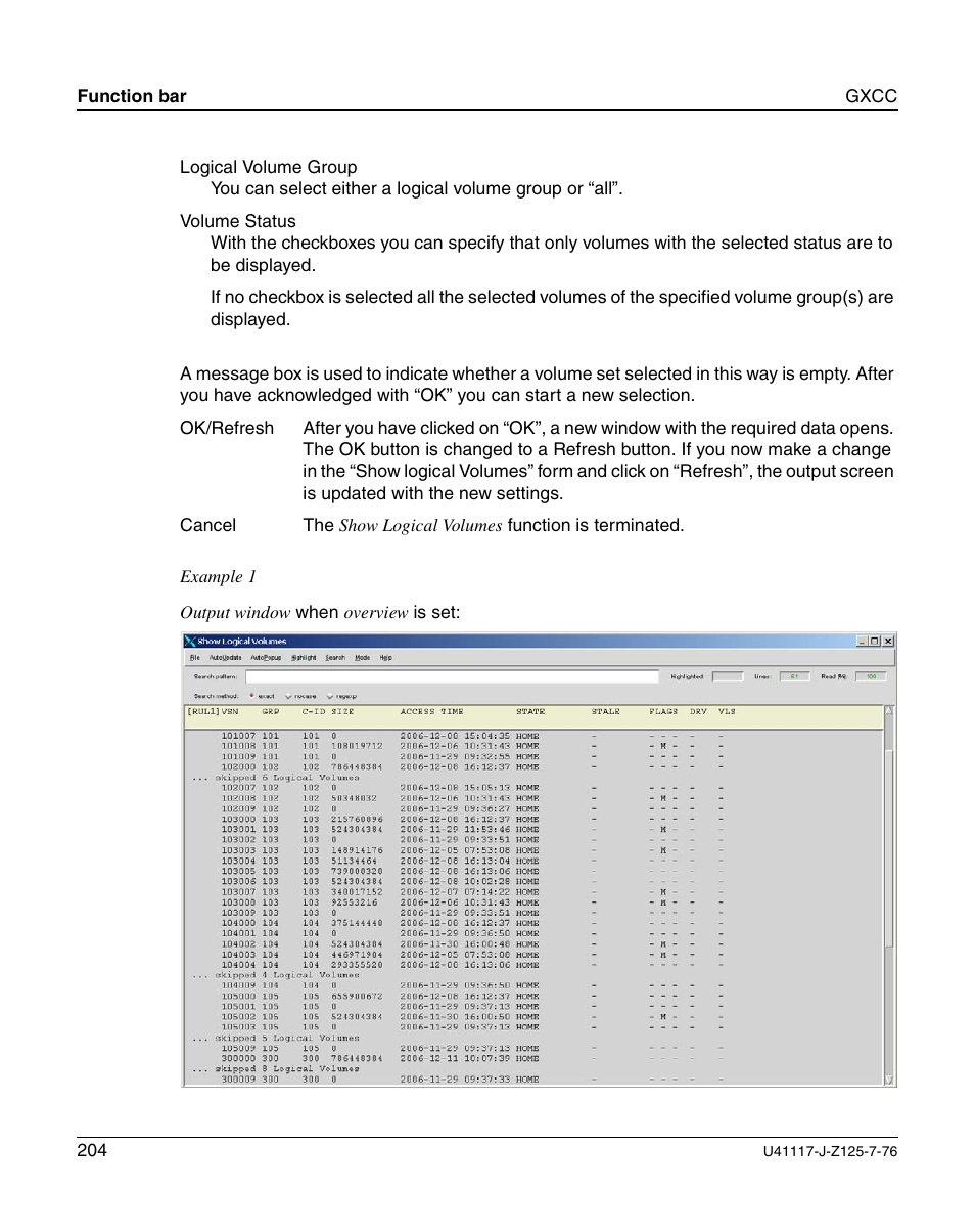 FUJITSU CentricStor V3.1D User Manual | Page 204 / 640