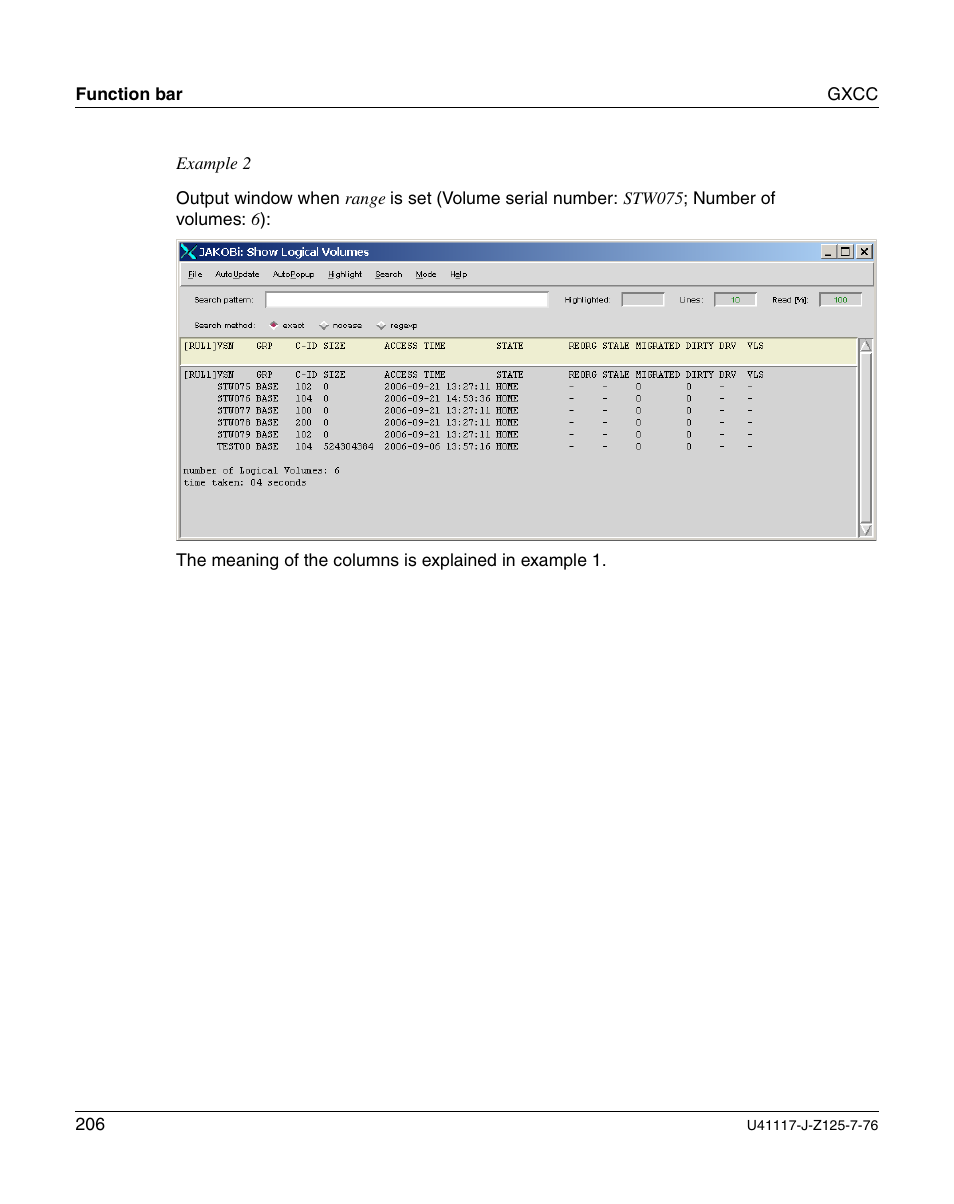 FUJITSU CentricStor V3.1D User Manual | Page 206 / 640