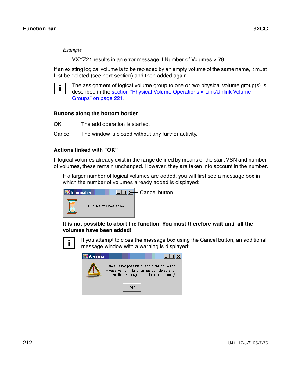 FUJITSU CentricStor V3.1D User Manual | Page 212 / 640