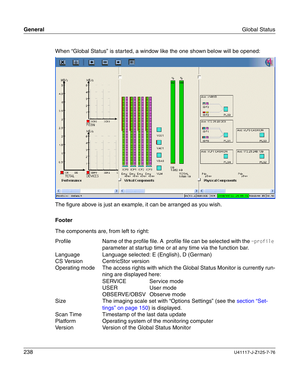 FUJITSU CentricStor V3.1D User Manual | Page 238 / 640