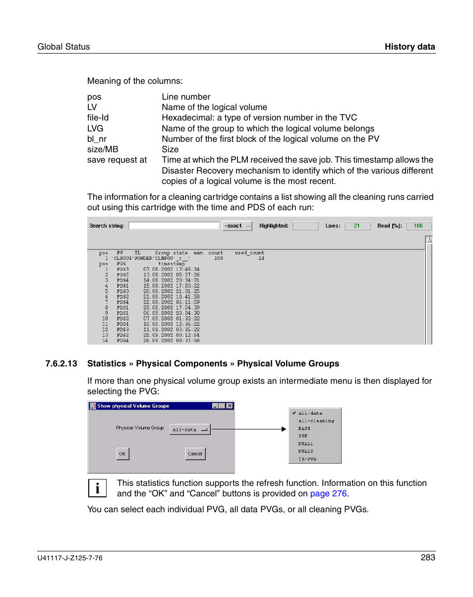 FUJITSU CentricStor V3.1D User Manual | Page 283 / 640
