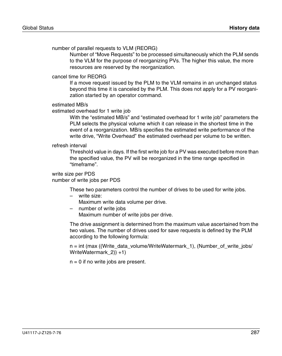 FUJITSU CentricStor V3.1D User Manual | Page 287 / 640