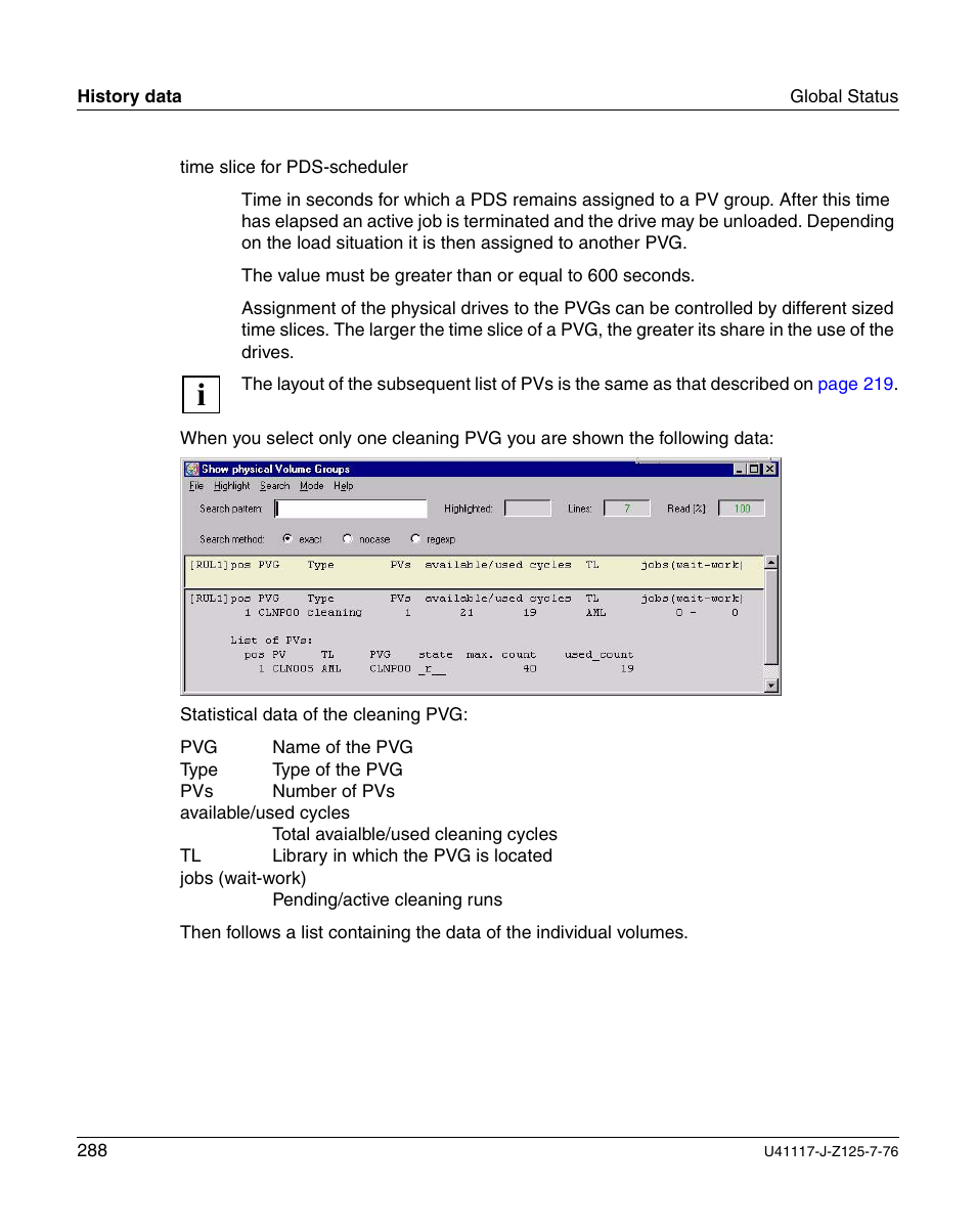 FUJITSU CentricStor V3.1D User Manual | Page 288 / 640